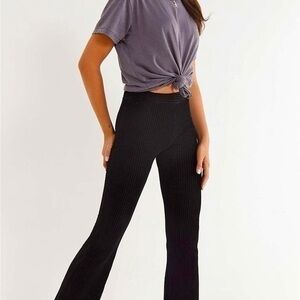 Straight leg velour velvet ribbed pants size 10p by bill blass jeanswear